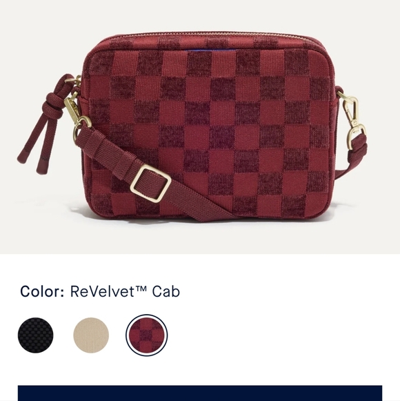 Rothys Camera Bag Purse. Red- Burgandy - Picture 3 of 10